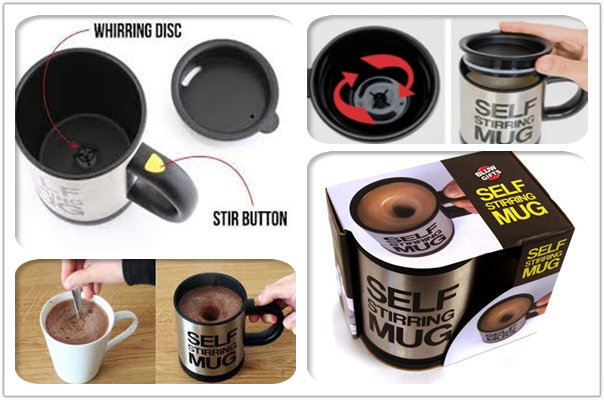 Tea - Coffee Self Stirring Mug